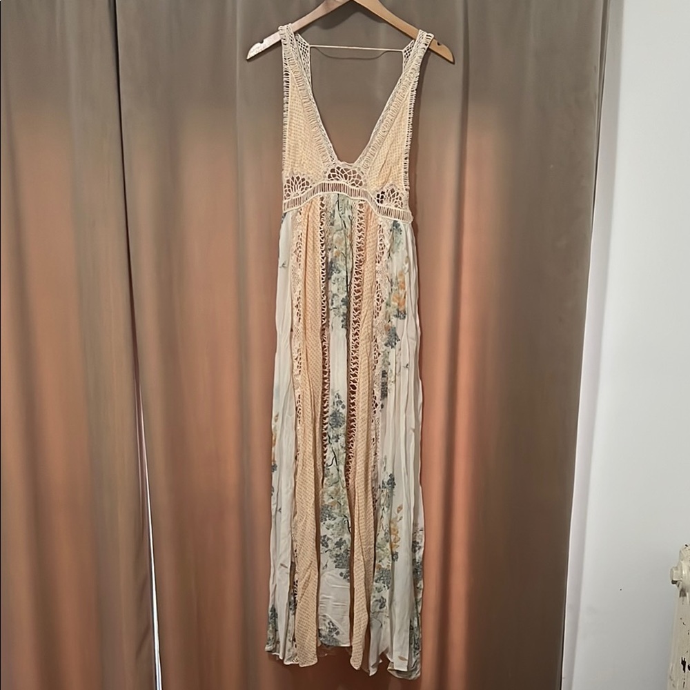 Free People Floral Maxi Dress